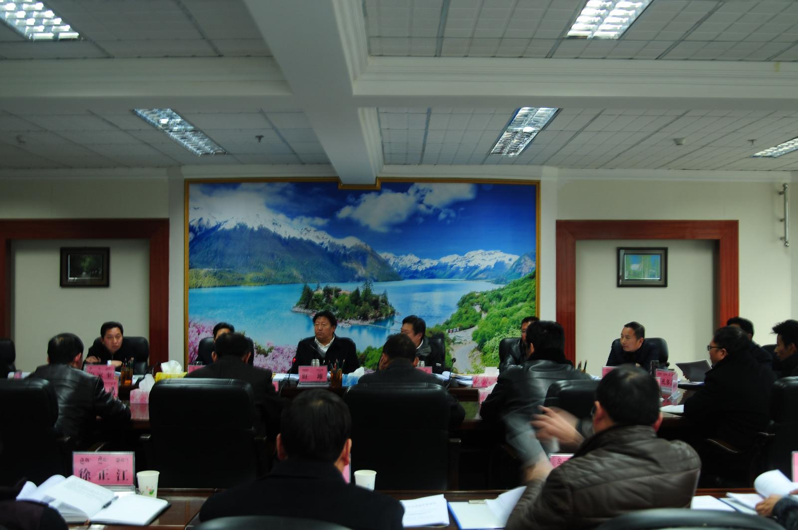旺堆主持召開(kāi)市政府2015年第六次常務(wù)會(huì)4.JPG