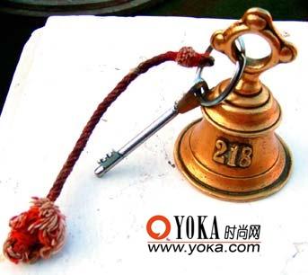 沙漠王宮的房間鑰匙還保持著中古時代的風(fēng)格。