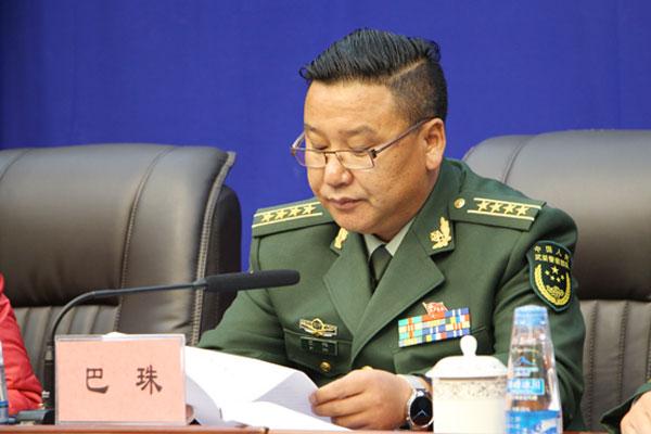 新聞發(fā)言人：西藏公安邊防總隊(duì)副總隊(duì)長巴珠.jpg