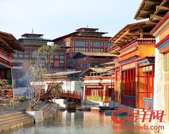 廣東省重點(diǎn)援藏項(xiàng)目——林芝魯朗國(guó)際旅游小鎮(zhèn)正式開(kāi)業(yè)！_金羊網(wǎng)新聞