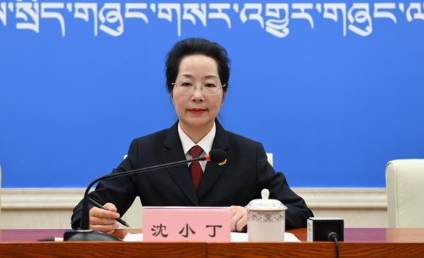 沈小丁 區(qū)檢院檢察委員會(huì)專職委員、二級(jí)高級(jí)檢察官、新聞發(fā)言人..JPG