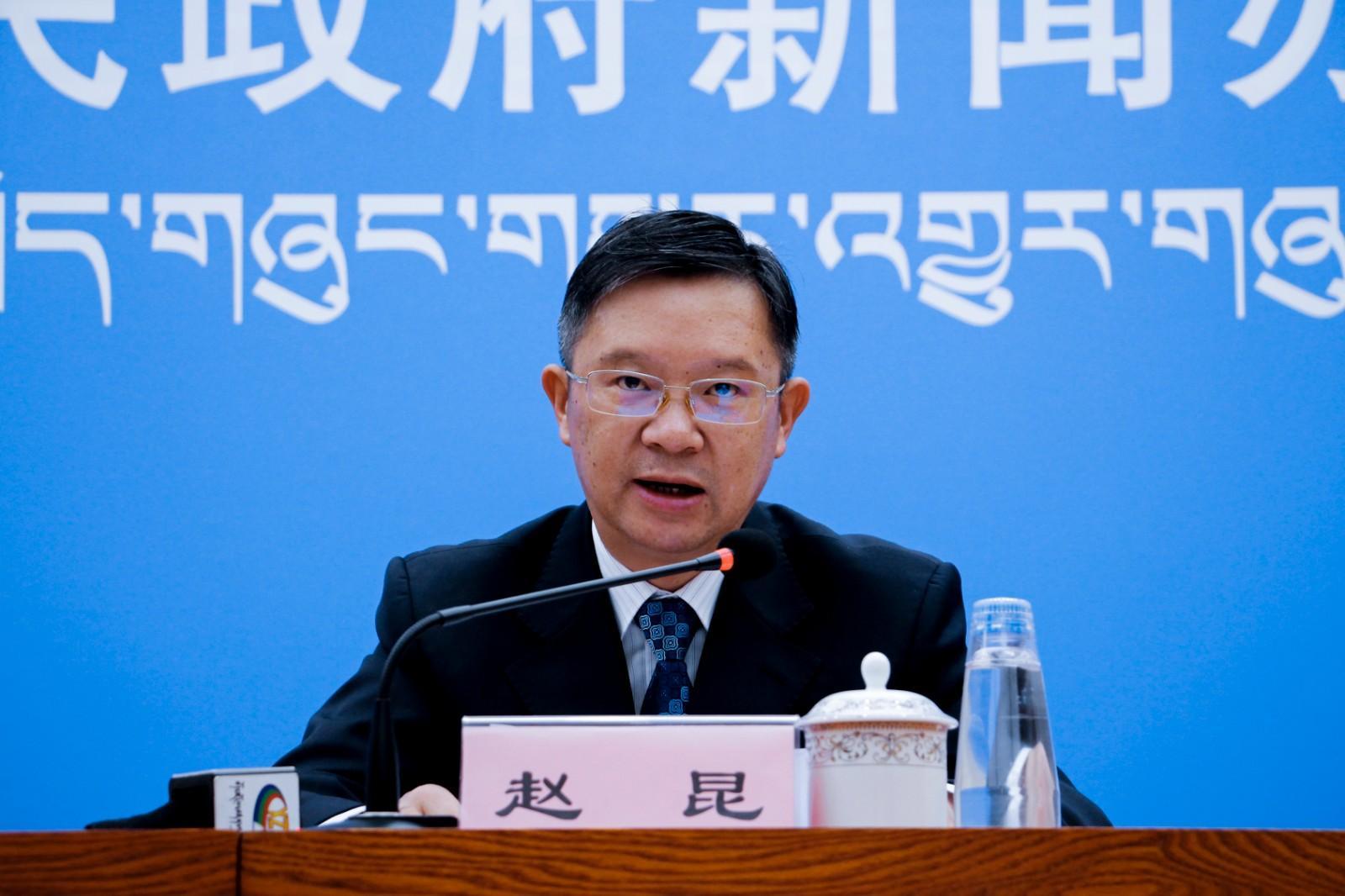 新聞發(fā)言人：西藏自治區(qū)生態(tài)環(huán)境廳黨組成員、副廳長趙昆.JPG