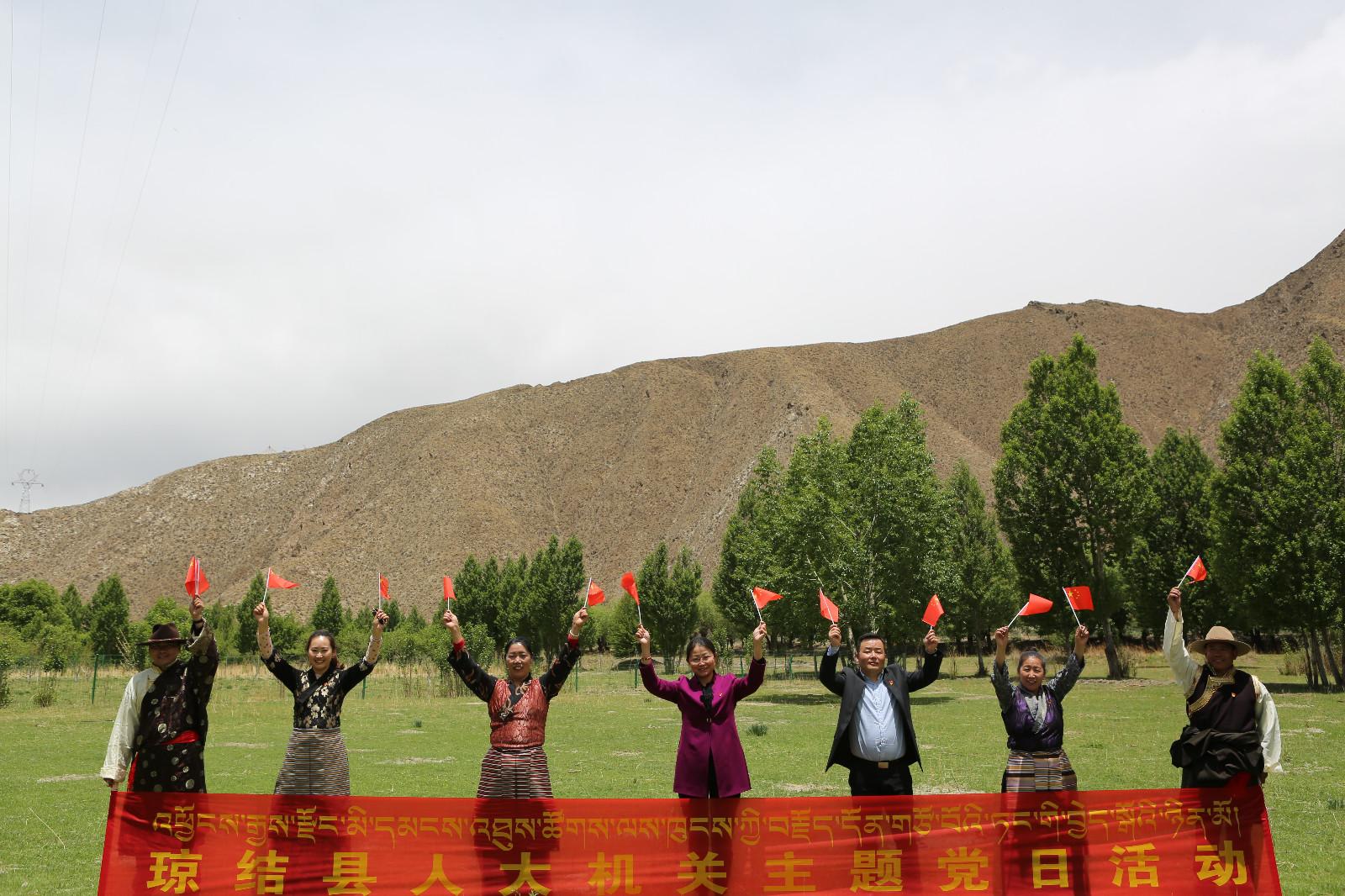 圖為：瓊結(jié)縣人大機(jī)關(guān)主題黨日活動(dòng)現(xiàn)場(chǎng)。.JPG